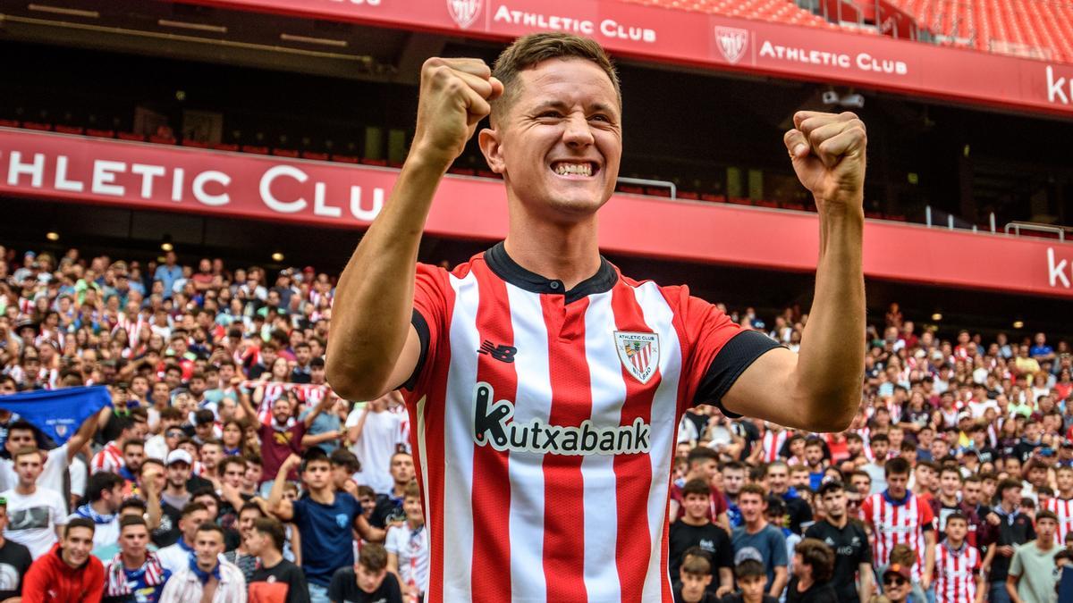 Presentación de Ander Herrera como jugador del Athletic