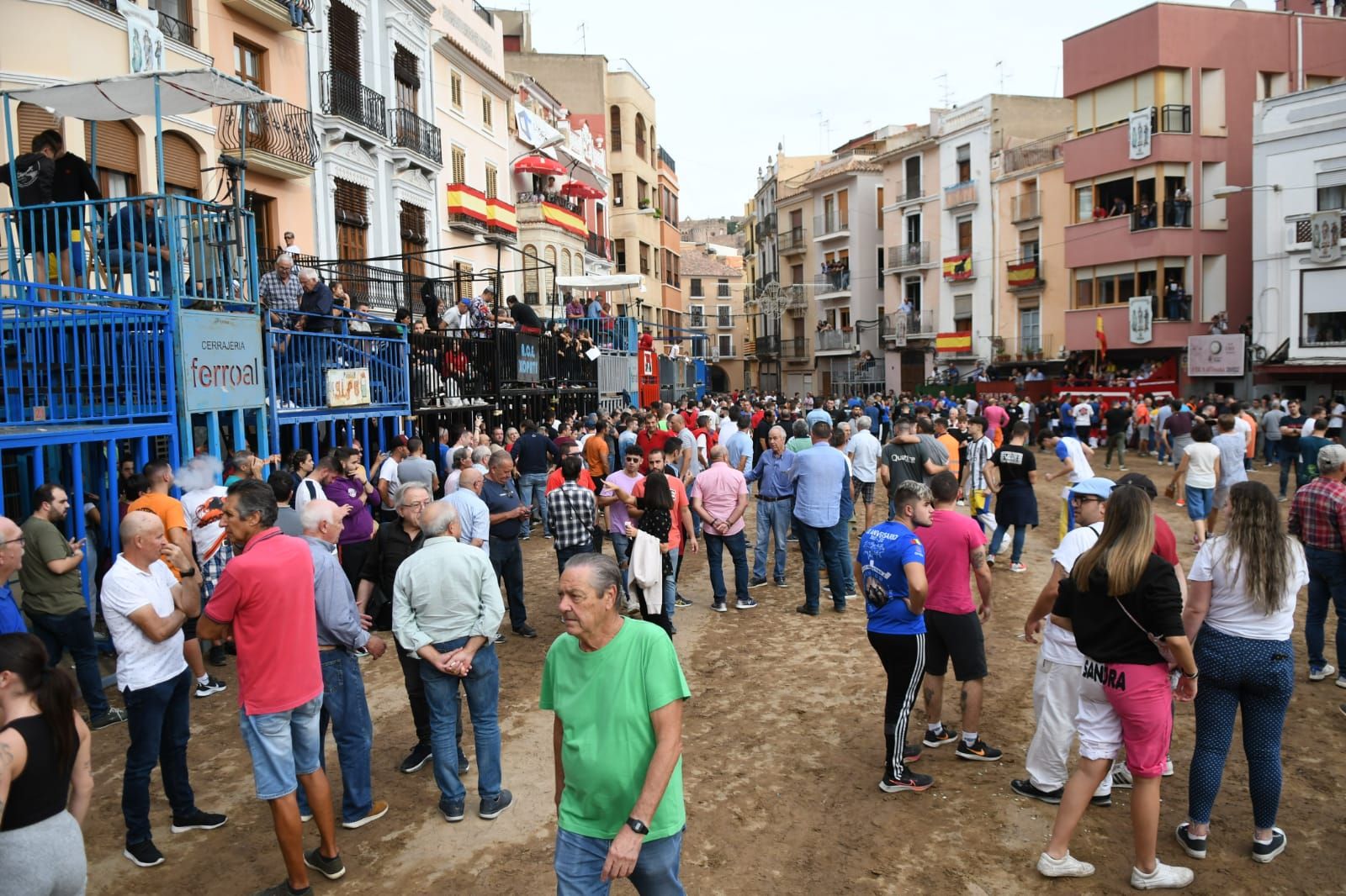 Exhibición de cuatro toros de Partida Resina en Onda