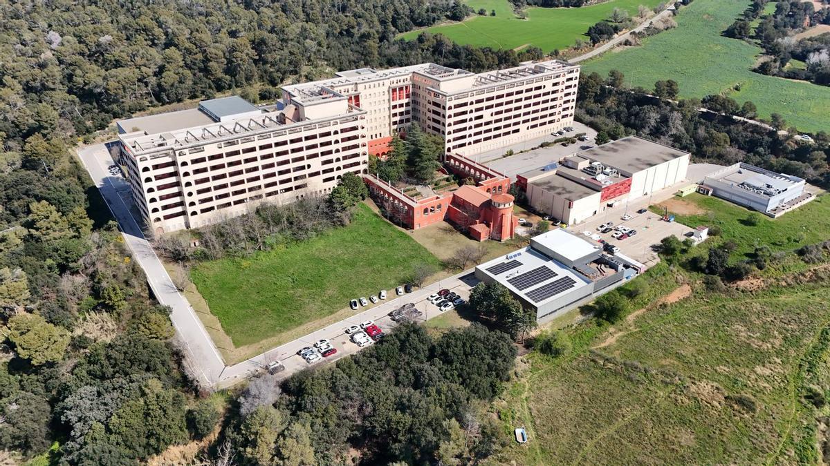 Vista aéra del parque Audiovisual de Terrassa