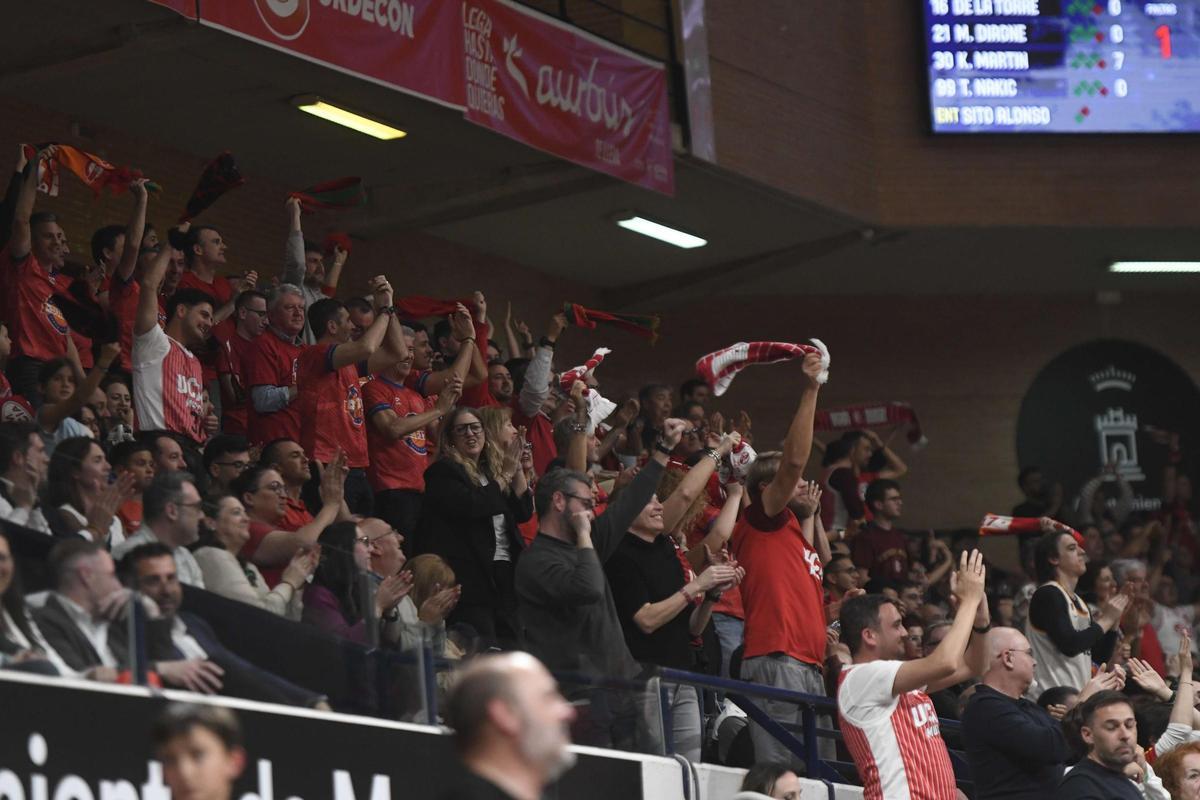 Las imágenes del UCAM Murcia - PAOK de Salónica