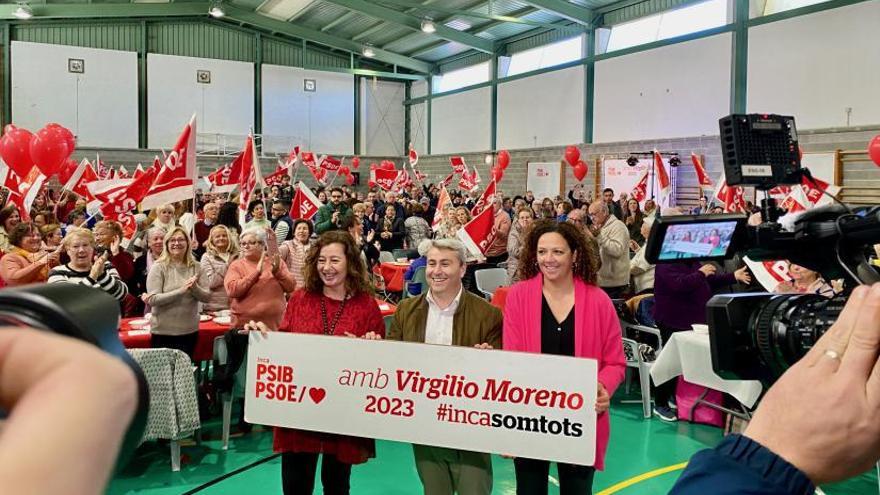 Elecciones municipales 2023: Virgilio Moreno quiere revalidar la alcaldía de Inca con mayoría absoluta