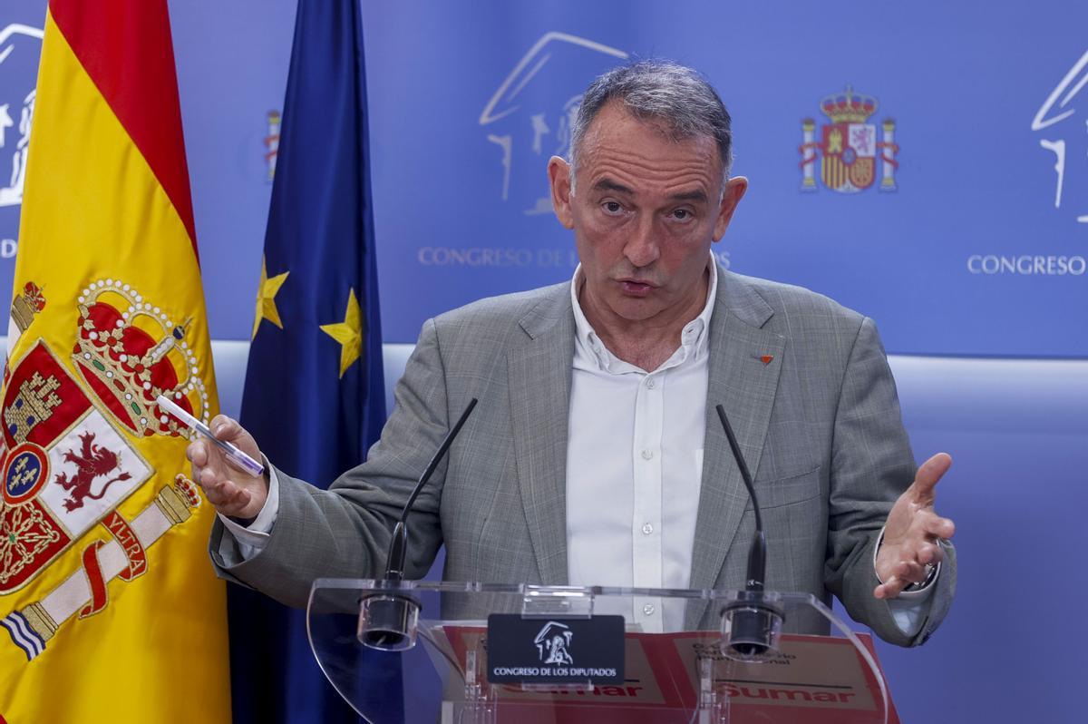 Rueda de prensa de Enrique Santiago