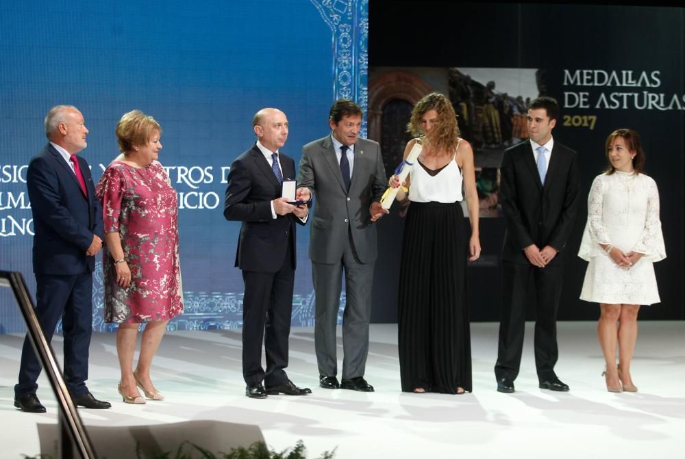 Acto de entrega de las medallas de Asturias