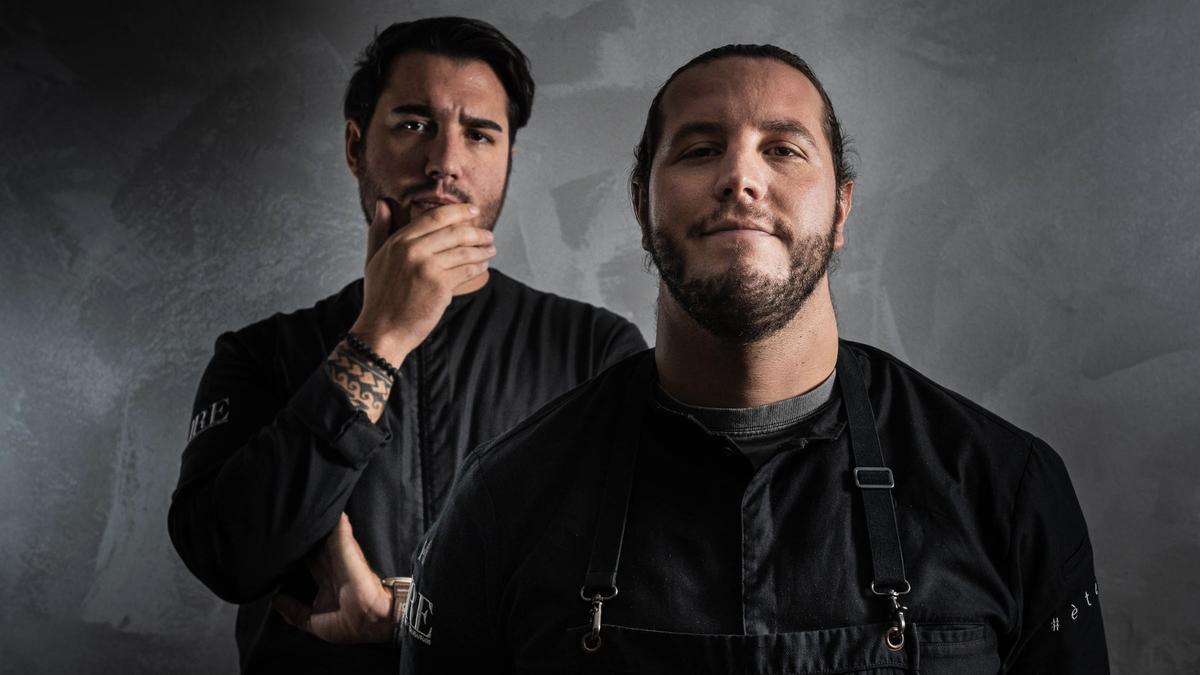 Los hermanos Mario y Sergio Tofe, del restaurante Éter.