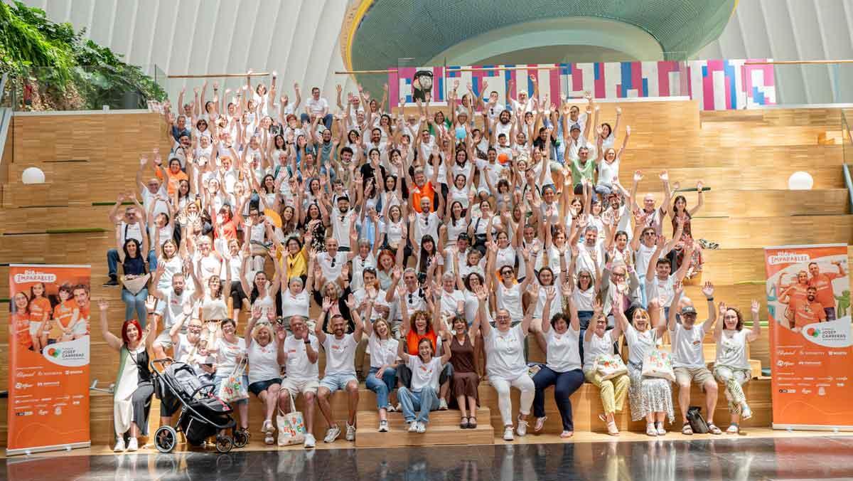 Participants d'una edició passada del Dia dels Imparables.