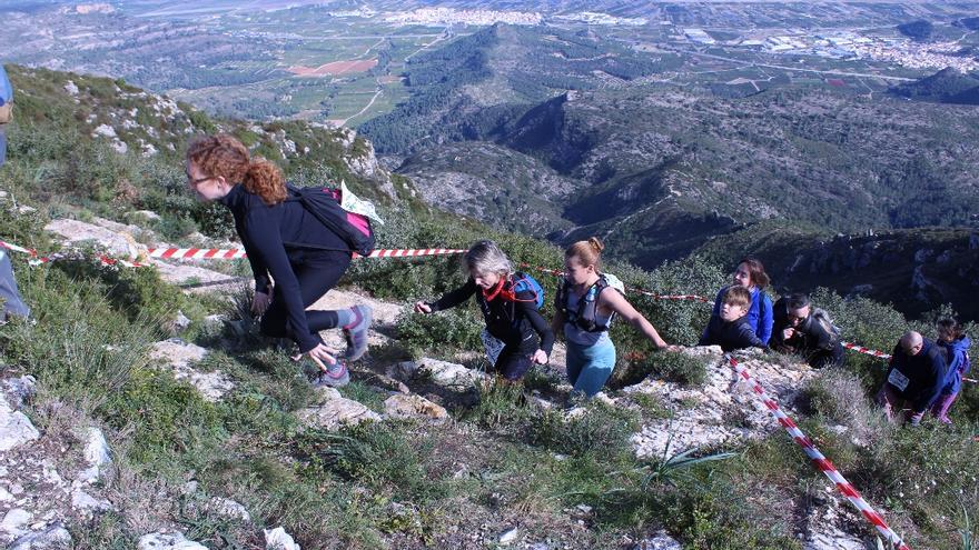 David García Mascarell, de Palma de Gandia, repite triunfo en el KM Vertical de Gandia