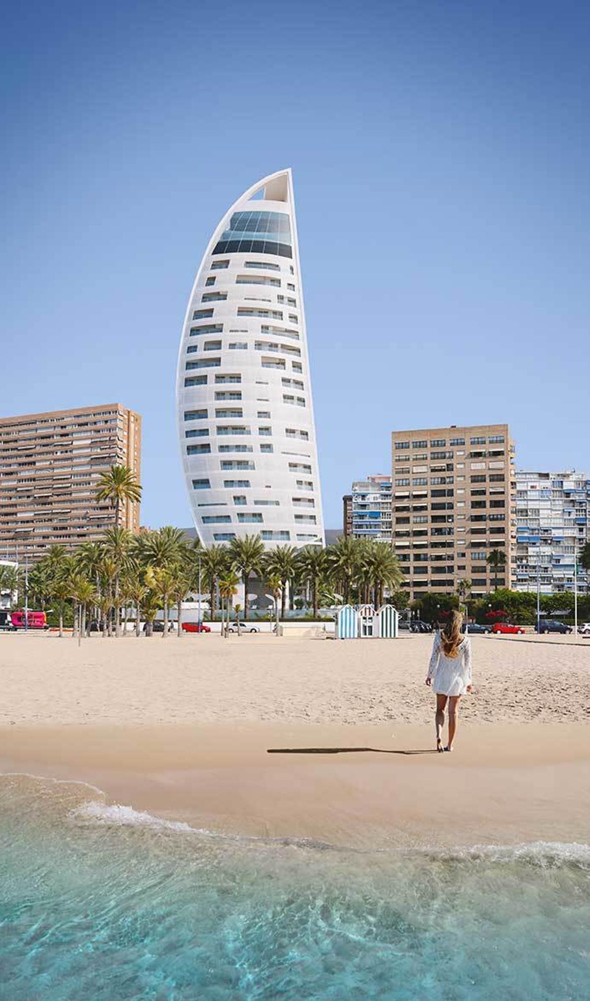 Viviendas de lujo en primera línea de playa en Benidorm