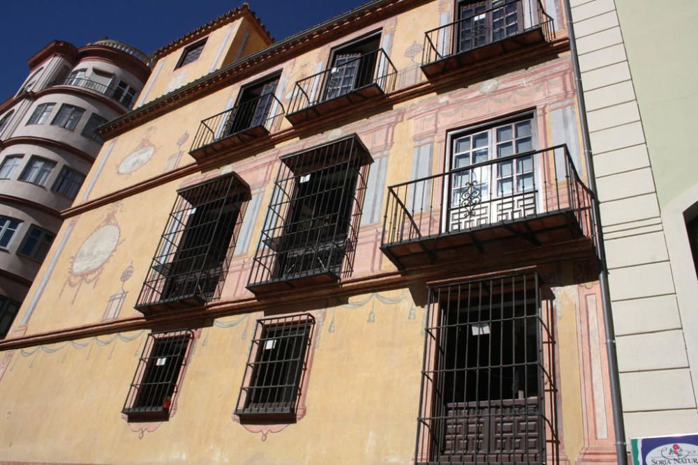 'Cinco bolas' de Simón Flynn, 'Casa del Obispo' de Nina Rodríguez y 'Torre de San Felipe' de Feliciano Ruy, ganadoras del Concurso Fotográfico'Pinturas Murales Barrocas" de Málaga Monumental