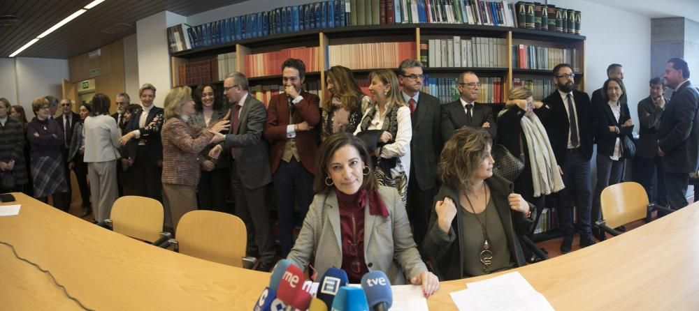 Los jueces y fiscales de Asturias piden la mejora de sus condiciones laborales