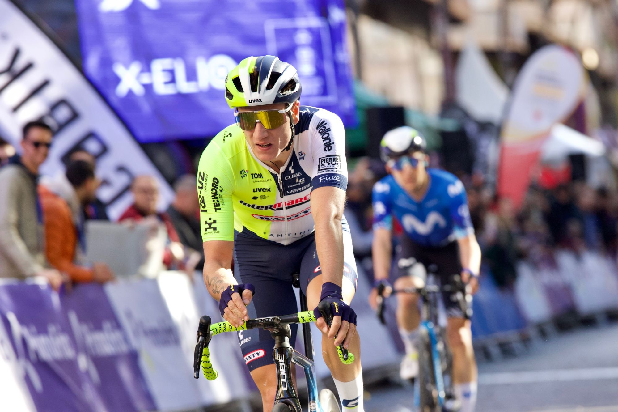 Llegada a Murcia de la Vuelta Ciclista a la Región