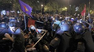 Les càrregues policials es van saldar amb ferits i detinguts.