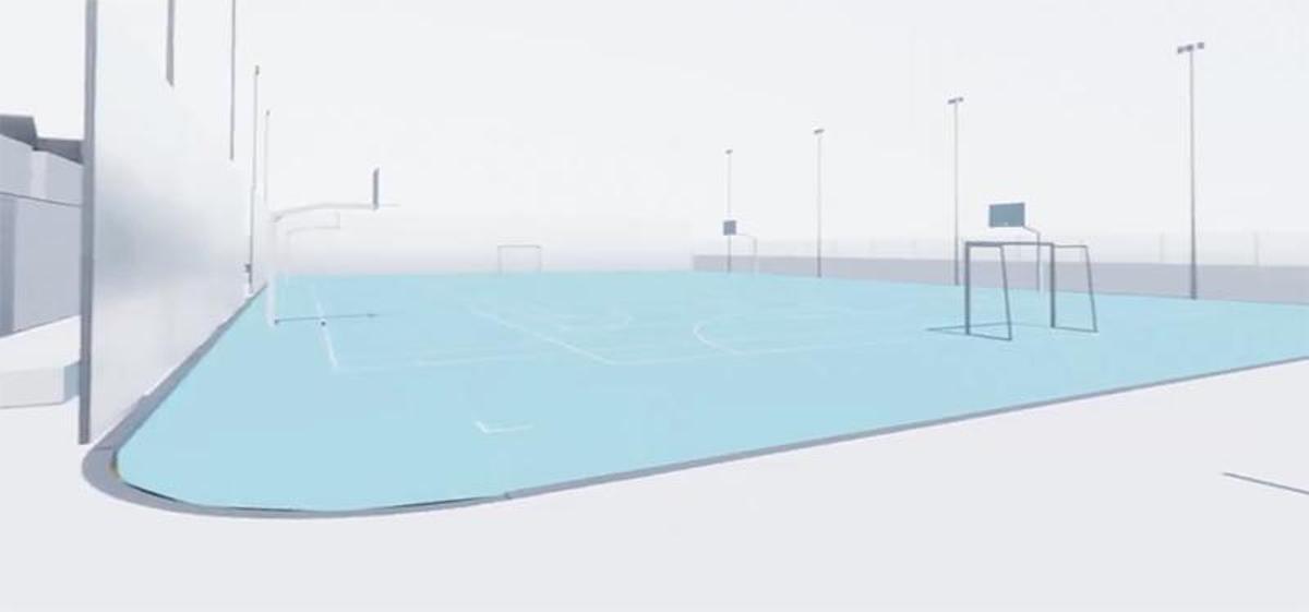 La remodelación del polideportivo de Santa Pola traerá nuevos espacios para los jóvenes