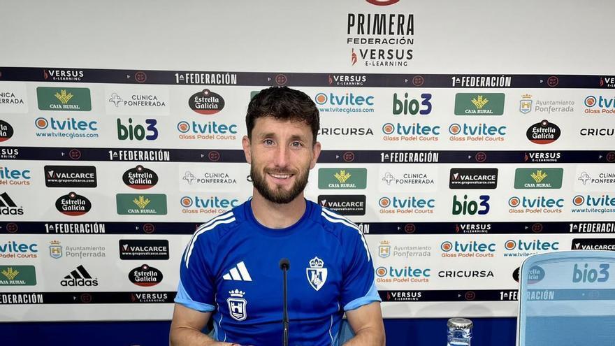 Borja Valle regresa a Riazor, pero esta vez para jugar ante el Fabril