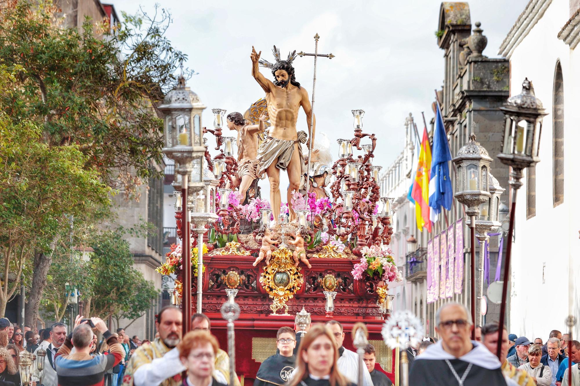 Procesión del Cristo Resucitado en La Laguna