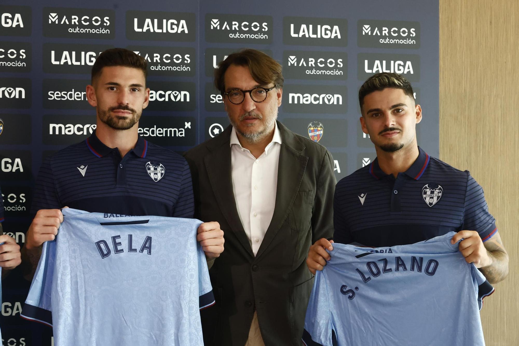 Así ha sido la presentación de los primeros cuatro fichajes del Levante UD