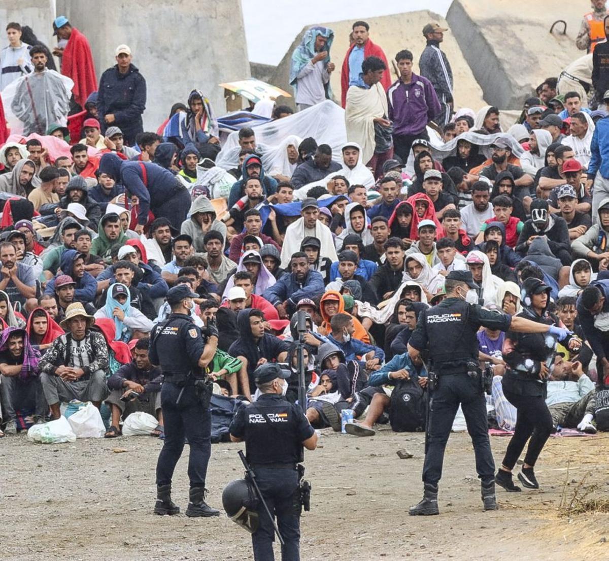 Assalt a la frontera de la UE