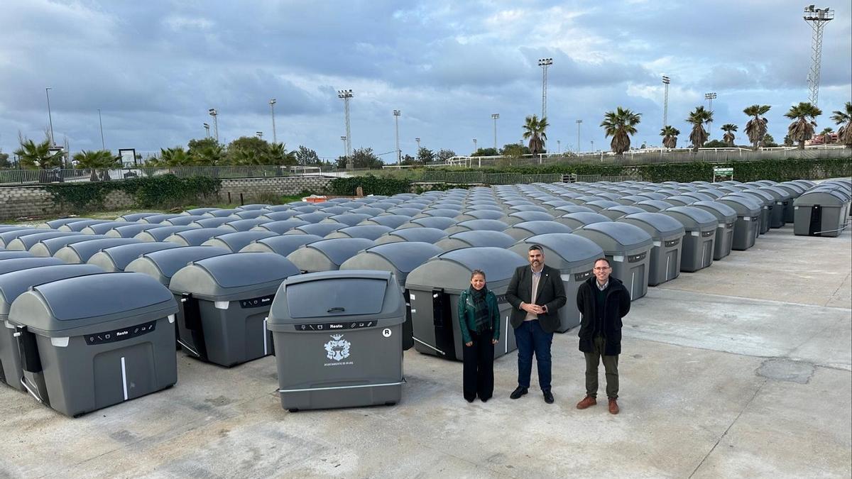 Mijas ha comenzado a renovar toda la flota municipal de contenedores de residuos.