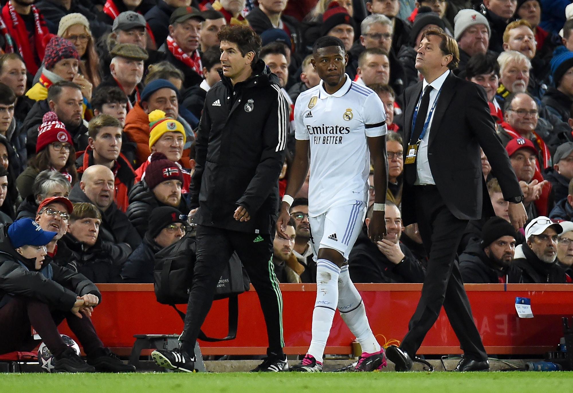 Alaba y Rodrygo causan baja para el derbi y el clásico