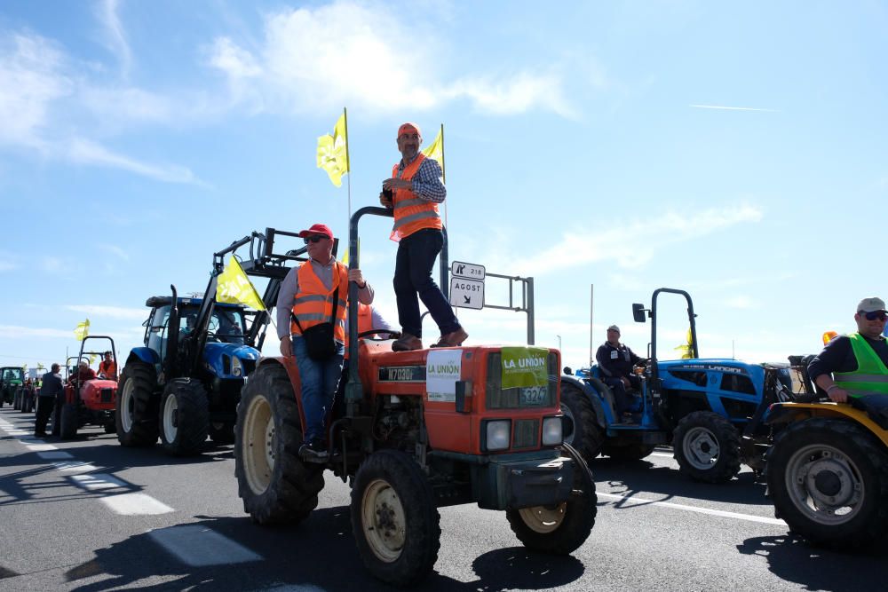 Tractorada en defensa del campo alicantino