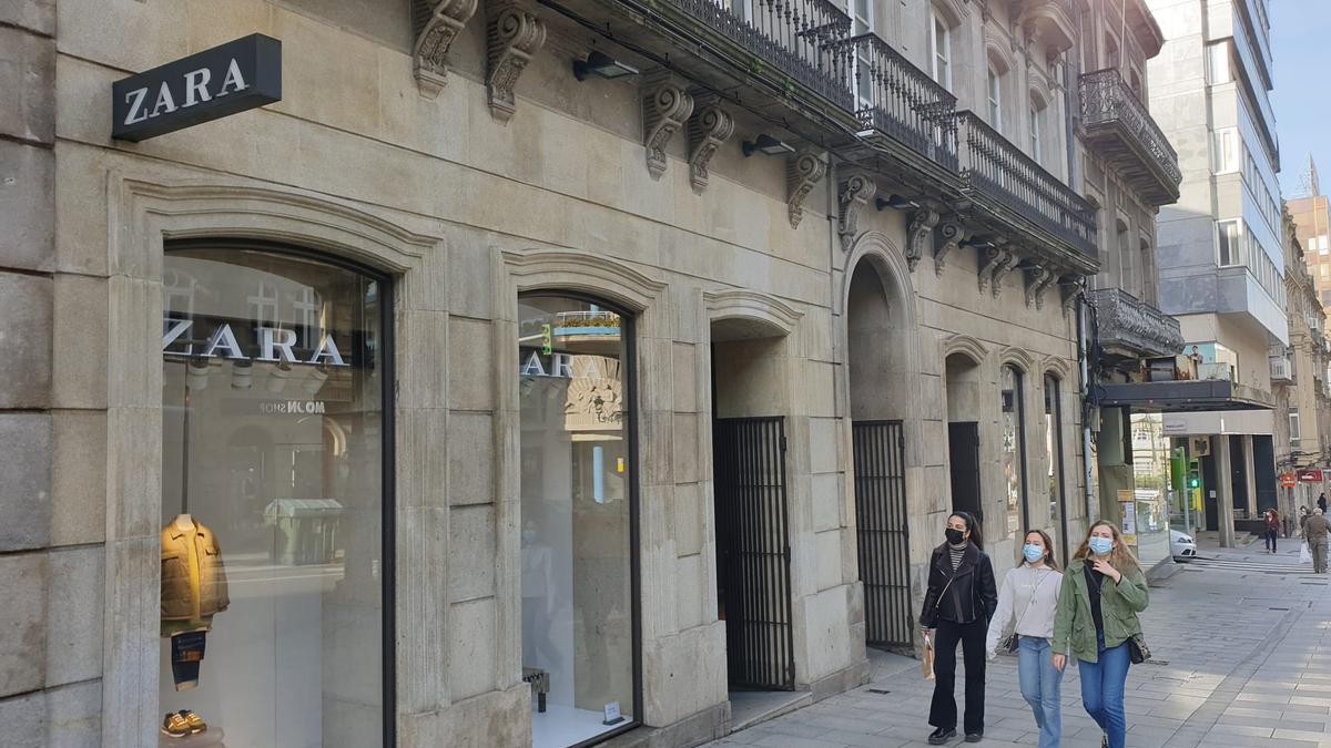 El Zara de Urzáiz cierra temporalmente por obras - Faro de Vigo
