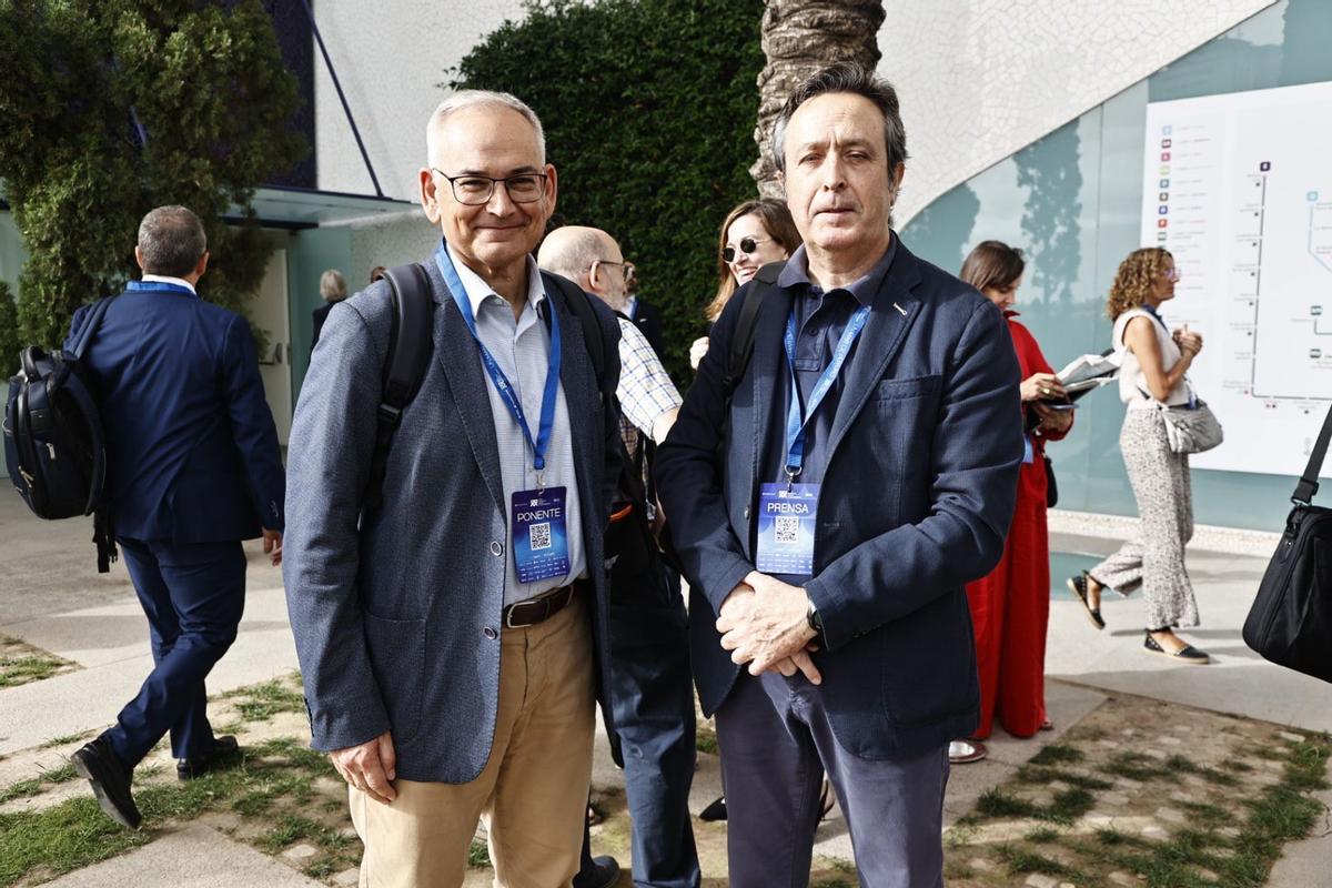 Ambiente en la segunda jornada del Foro del Mediterráneo