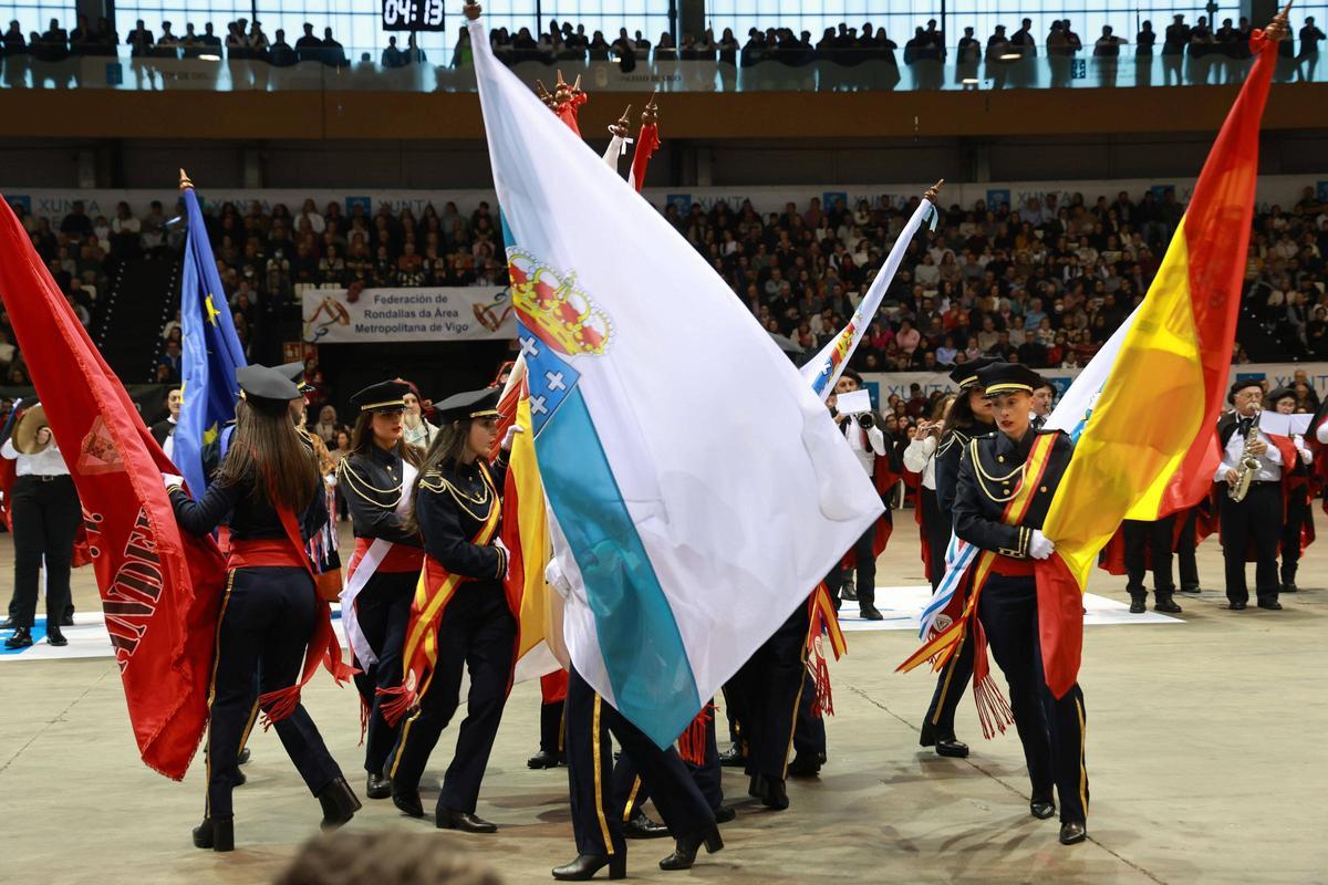 Rondalla de Valladares, primeiro premio en abandeiradas no Concurso de Rondallas do Ifevi 2026.