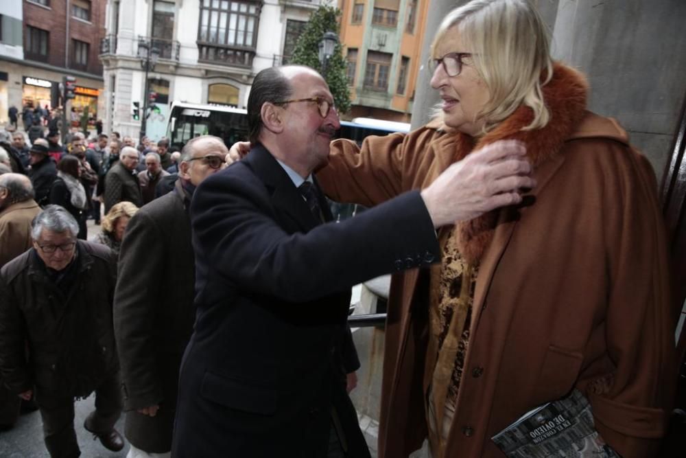 Funeral de Marcelo Conrado Antón en Oviedo