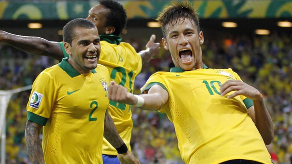 Alves y Neymar estarán en el Mundial si no hay ningún imprevisto