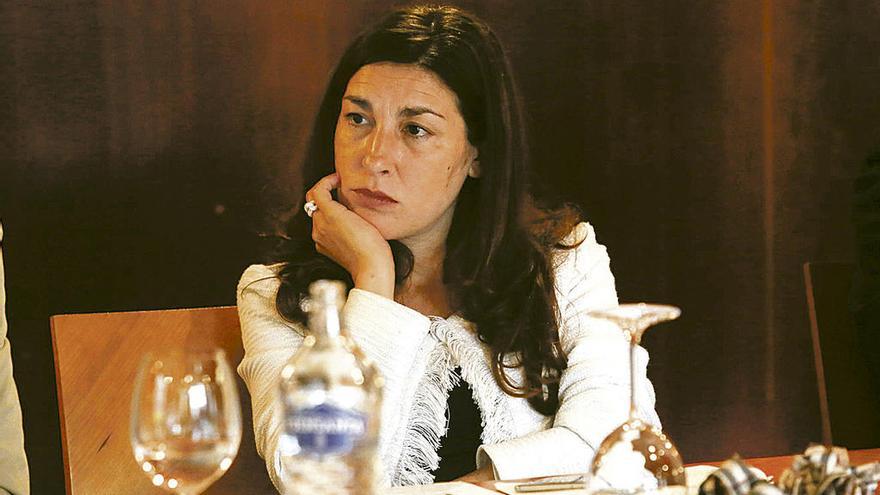 María Fernández Pérez, ayer, en Avilés.