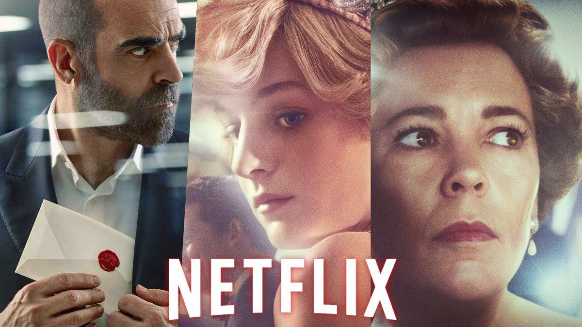 Luis Tosar, Emma Corrin y Olivia Colman, protagonistas de 'Los favoritos de Midas' y 'The Crown', principales novedades de Netflix en noviembre