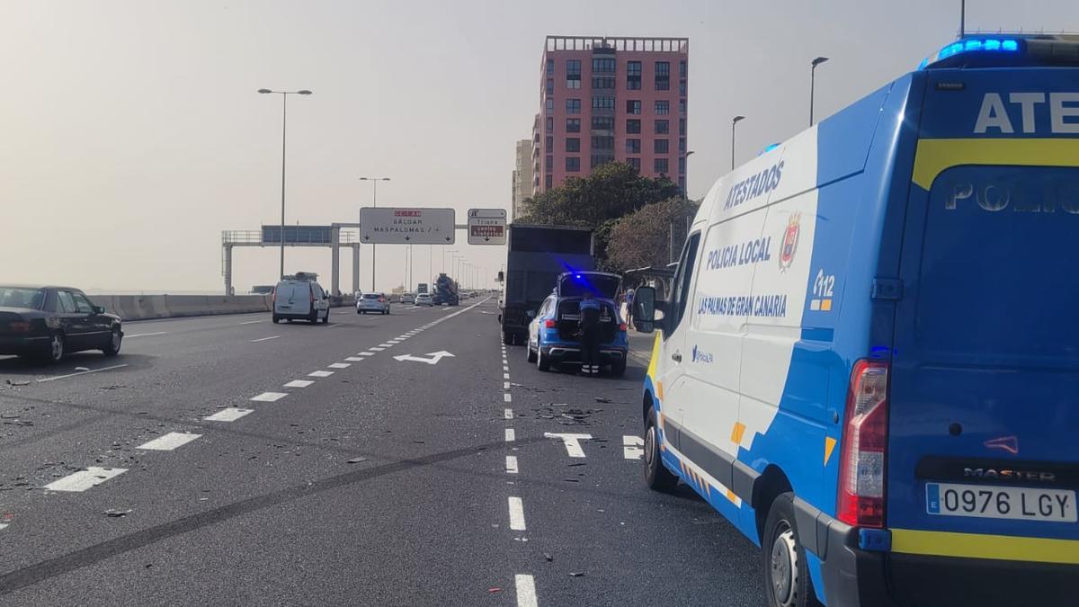 Accidente en Las Palmas de Gran Canaria (31/03/23)