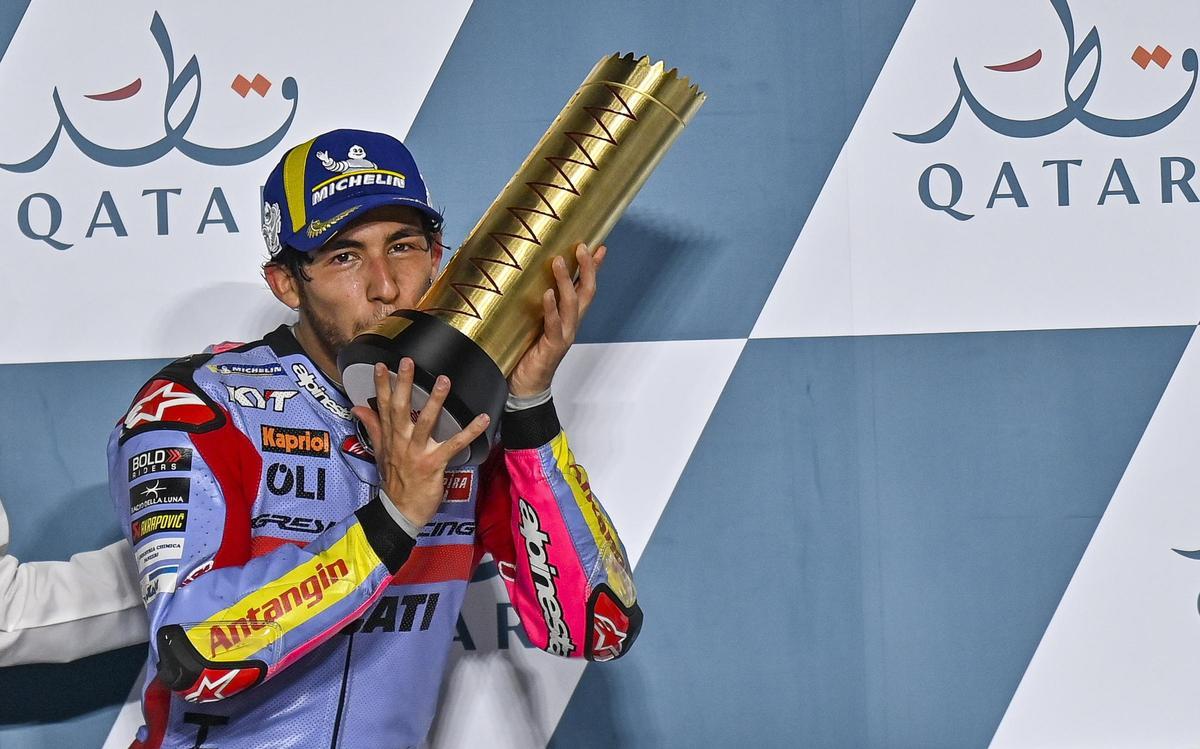 Enea Bastianini logró su primera victoria en MotoGP en 2022