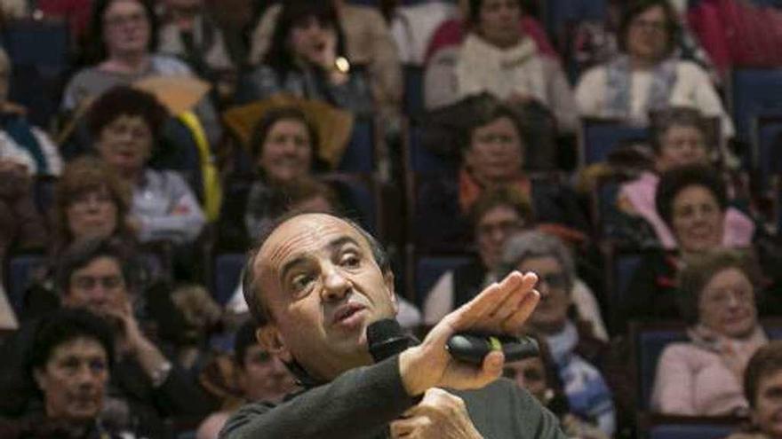 José Luis Gallego, ayer, en el Auditorio.