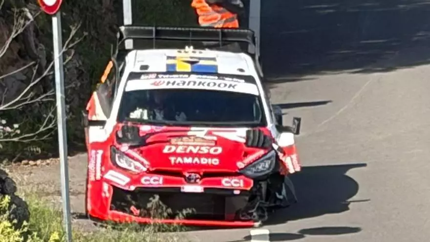 Solberg sufre un accidente en 'Ingenio-Valsequillo' y dice adiós al Rally Islas Canarias 2026