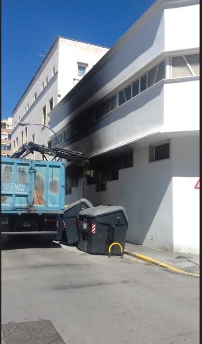 Nuevo incendio de contenedores en Palma