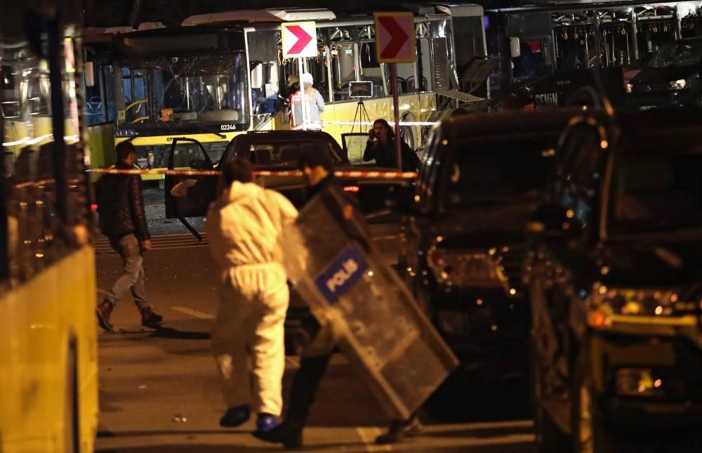 Atentado en el estadio del Besiktas de Estambul