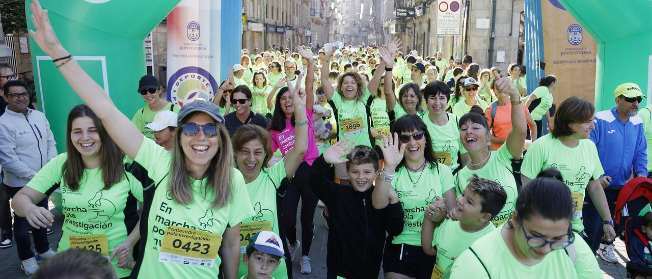 Más de 2.000 corredores de todas las edades participaron en la quinta edición de la carrera solidaria.