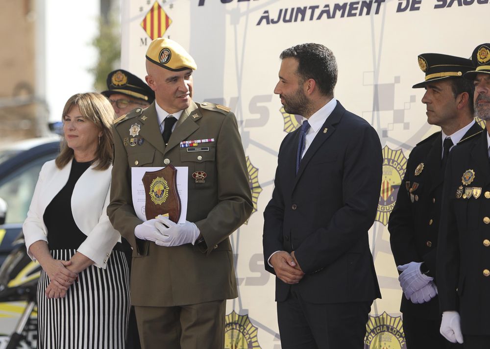 Así ha transcurrido el acto institucional de la Policía Local en el Port de Sagunt