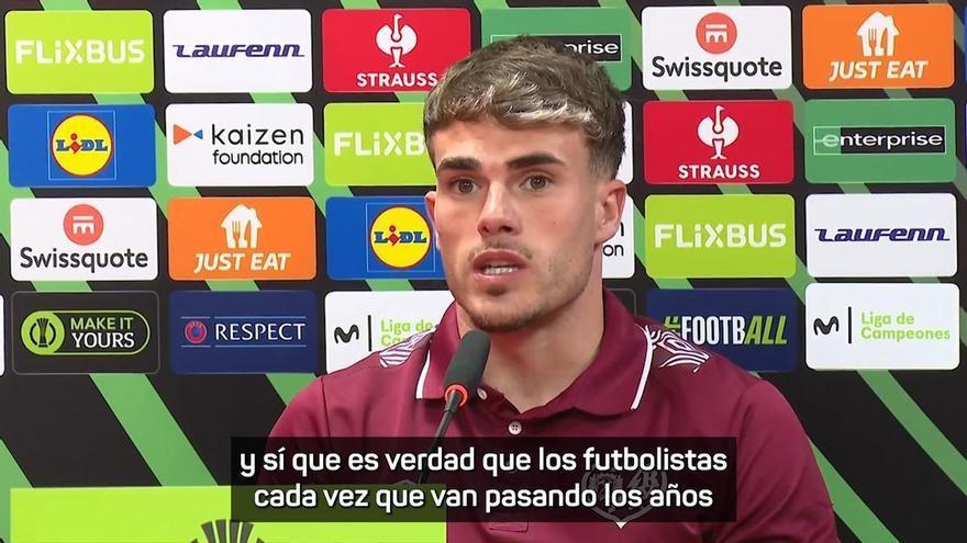 Pep Chavarría: "Mi mentalidad ha ido creciendo a más y va a seguir creciendo"