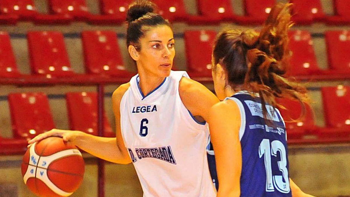 Sara durante una acción del juego ante el Celta.