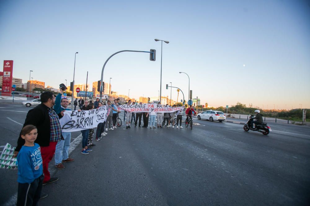 Manifestación en el barrio de José Antonio