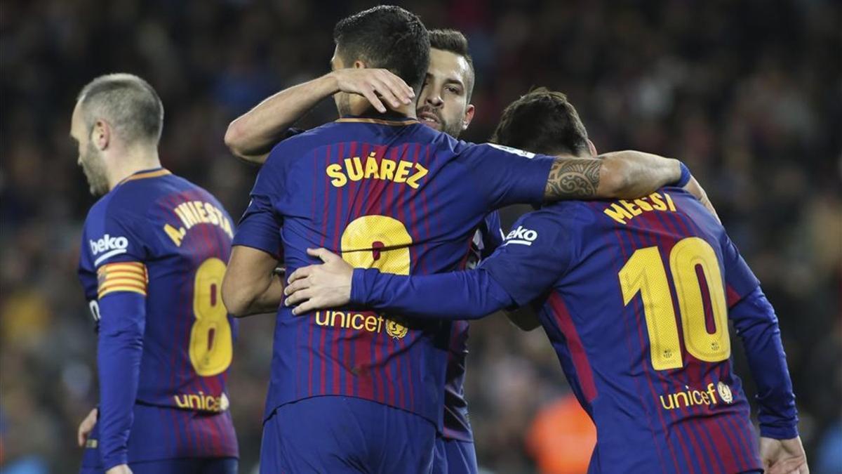 El Barça, campeón de la Liga Santander 2017 - 2018