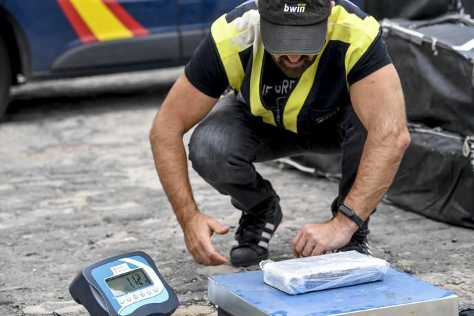 Desembarco de 1.500 kilos de coca en Gran Canaria