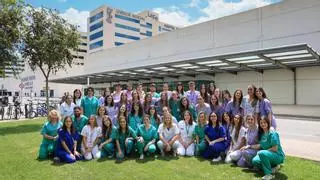 Las nuevas 55 enfermeras de València
