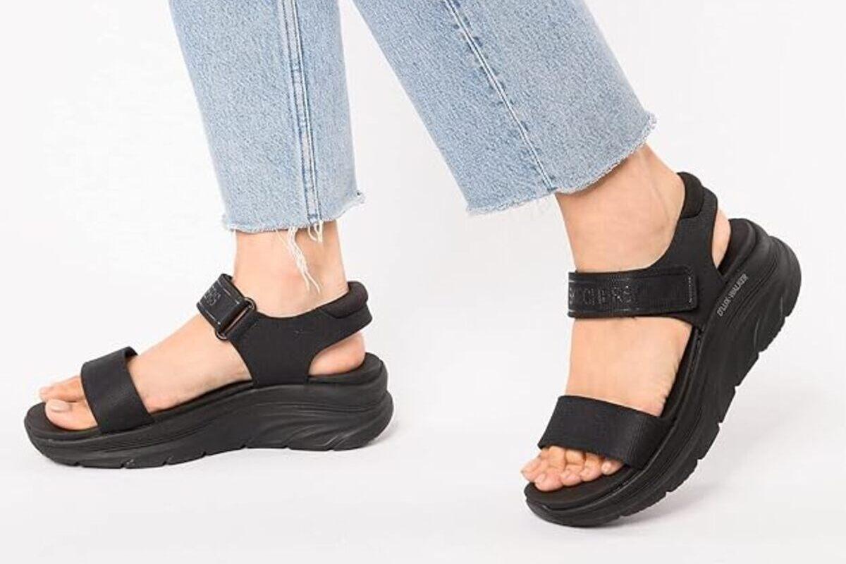 Aprovecha las rebajas de las sandalias Skechers más cómodas que te salvarán el verano
