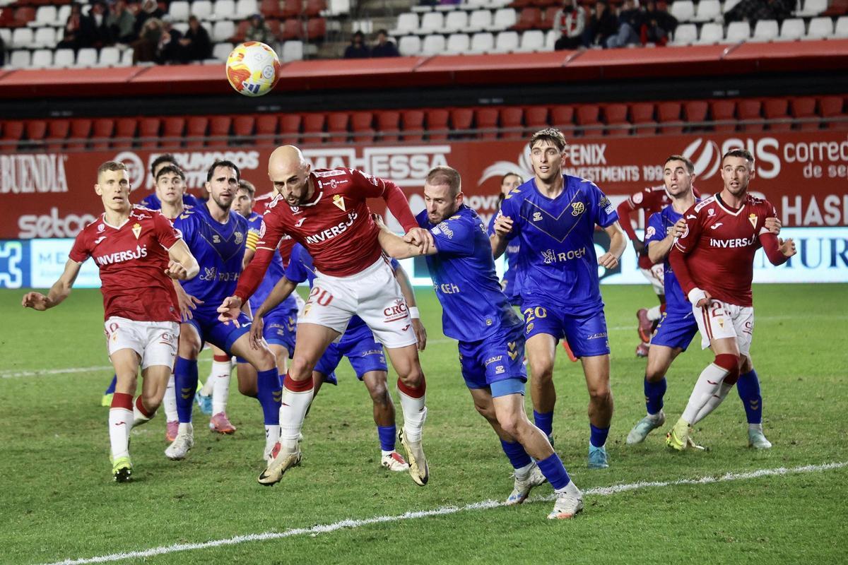 La victoria del Real Murcia contra el Europa, en imágenes