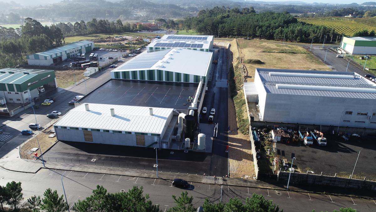 Planta de compostaje de Vilanova de Arousa.
