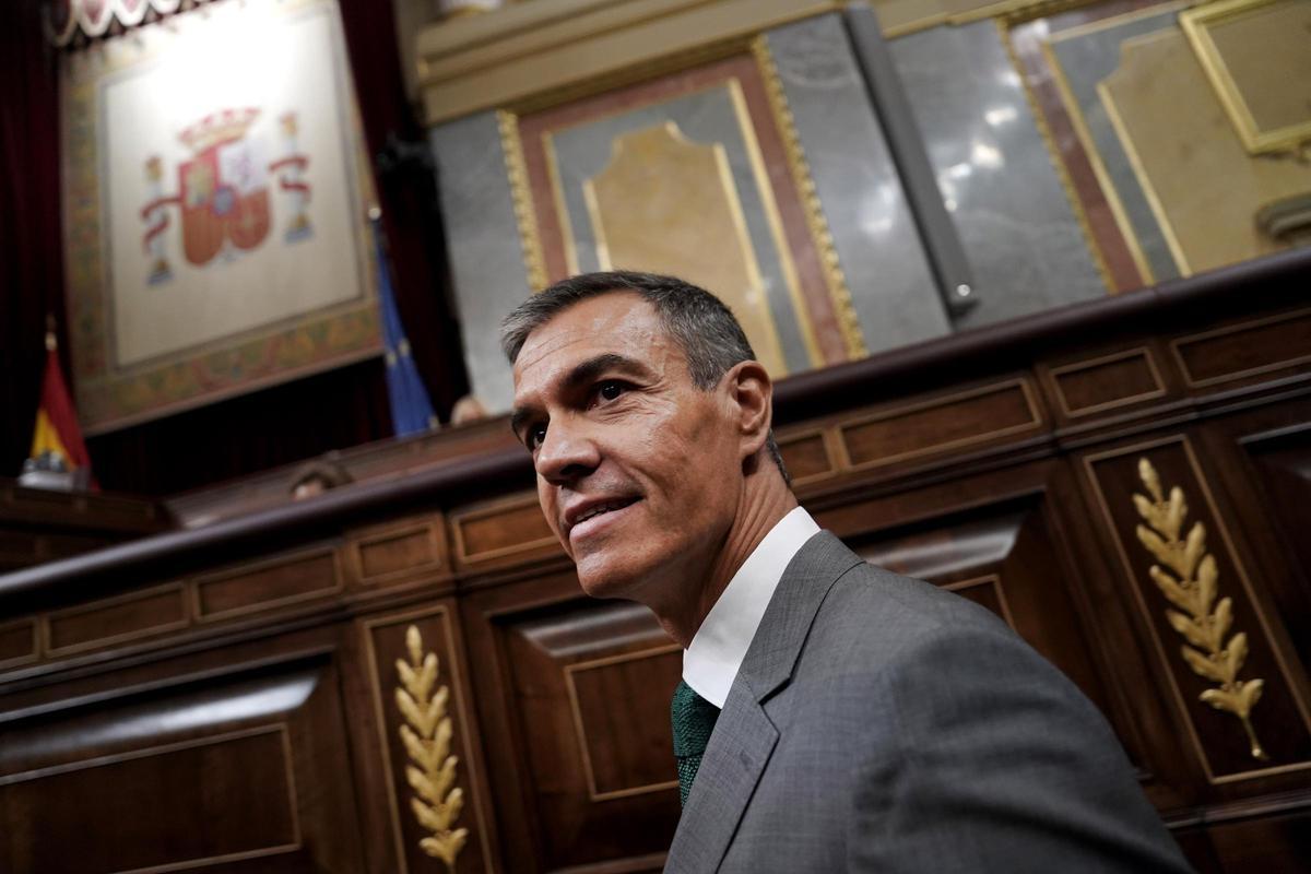 Comparecencia de Pedro Sánchez en el Congreso de los Diputados.