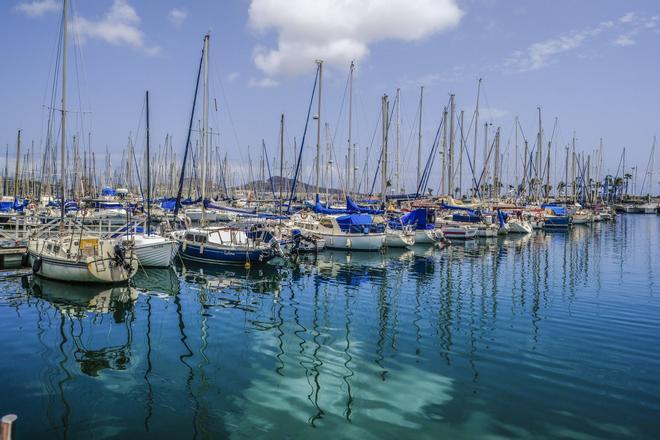 El Muelle Deportivo en Las Palmas de Gran Canaria para pasar el verano