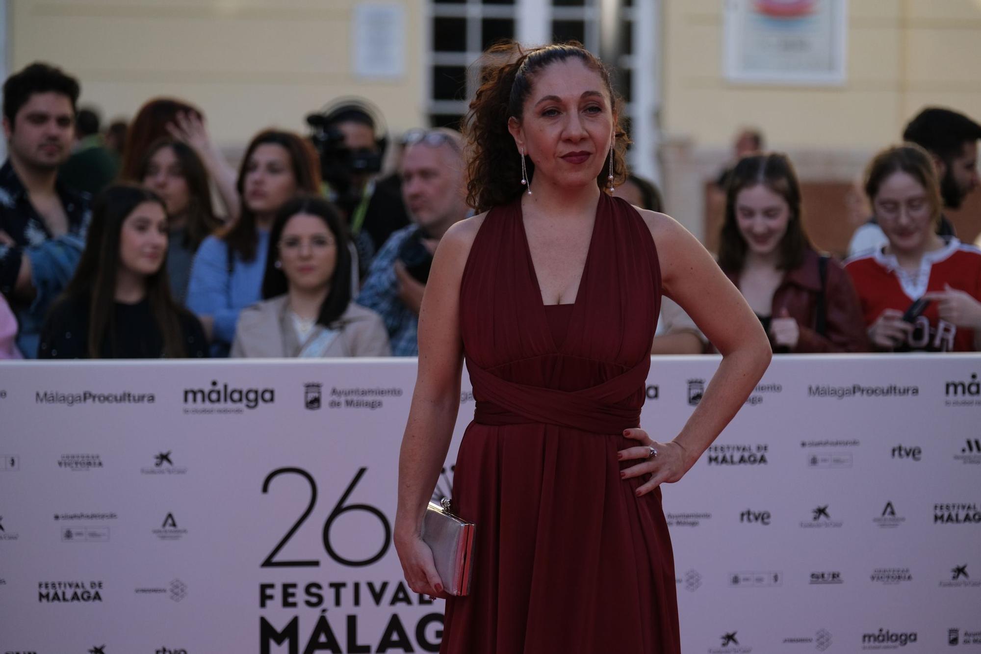 Las imágenes de la alfombra roja de la gala inaugural del 26 Festival de Málaga